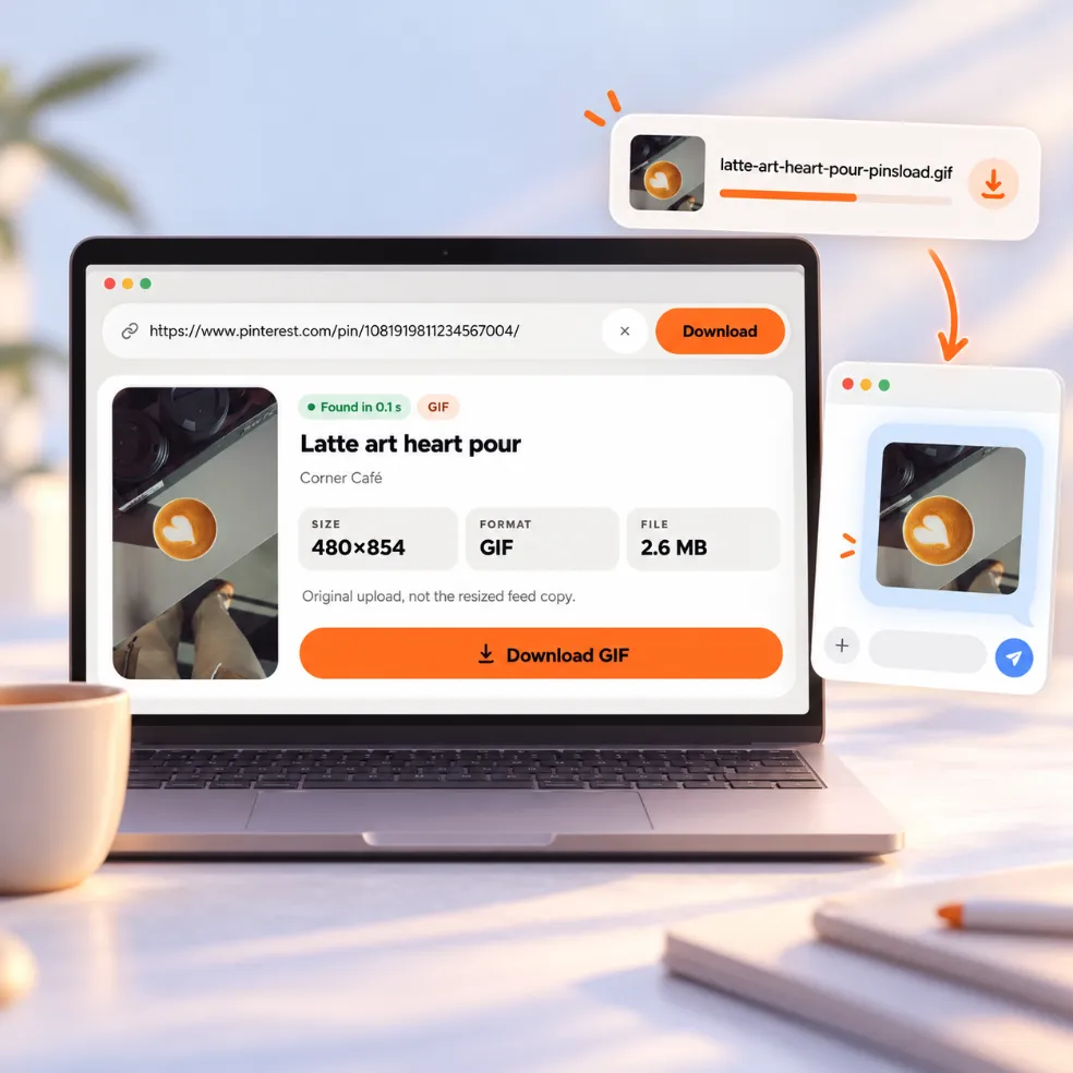 Download a GIF from Pinterest on a Windows PC or Mac